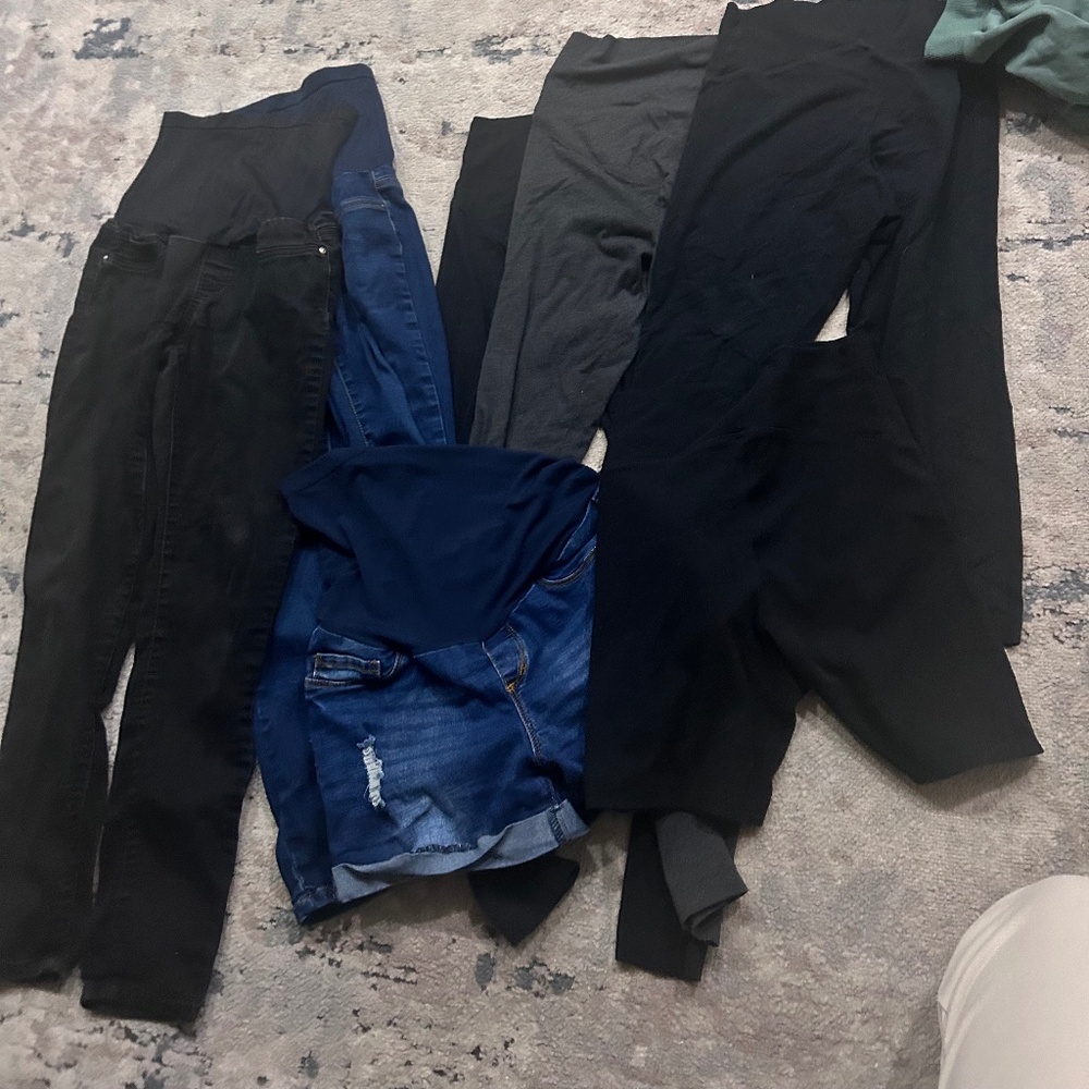 Maternity bottoms bundle x7